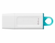 Kingston Flash Disk 64GB USB3.2 Gen 1 DataTraveler Exodia (White + Teal) KC-U2G64-5R