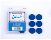 Set magnetů AVELI, modrá barva