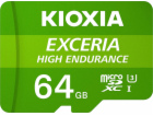 SDXC 64GB micro Kioxia EXCERIA HIGH ENDURANCE M303E, UHS-...