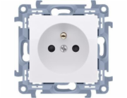Plug-in zásuvka s kontaktním simonem s jedním uzemněním (modul) 16A, 250V, rychlá vazba CGZ1C.01/11
