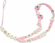 Guess Poutko na Telefon Beads Shell Pink Guess phone charm je stylový, praktický a skvělý doplněk k vašemu pouzdru na telefon. Můžete si jej pověsit na zápěstí, abyste zabránili náhodnému pádu telefo