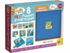 Lisciani Carotina Baby Puzzle - 8 progresivních hádanek
