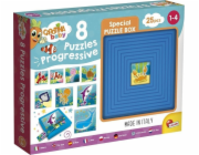 Lisciani Carotina Baby Puzzle - 8 progresivních hádanek