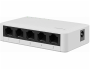 Gembird NSW-G5-01 síťový přepínač Nespravované Gigabit Ethernet (10/100/1000) Bílá