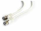 Gembird Gembird propojovací kabel RJ45, kat.6, FTP, 1m, bílý