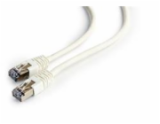 Gembird Gembird propojovací kabel RJ45, kat.6, FTP, 1m, bílý