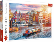Puzzle 500 dílků v Amsterdamu Nizozemsko