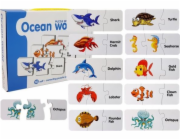 Lean Sport vzdělávací puzzle Ocean World Puzzle 10 spojení