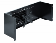 Delock - Alarm monitoru - montáž do racku - černá - 4U - 19"