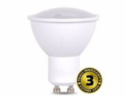 Solight LED žárovka, bodová , 5W, GU10, 4000K, 425lm, bílá