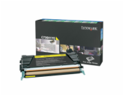 Lexmark C736, X736, X738 Yellow High Yield Return Programme Toner Cartridge (10K)