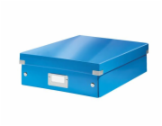 LEITZ Organizační box  Click&Store, velikost M, modrá