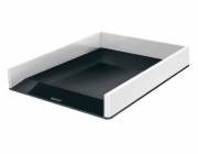 LEITZ Odkladač dvoubarevný  WOW, bílá/černá