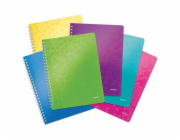 LEITZ Blok  WOW A5, PP, linka, zelená