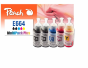 Inkoust Peach Epson 664 CombiPack Plus - kompatibilní PEACH kompatibilní cartridge Epson 664, CombiPack Plus