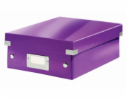 LEITZ Organizační box  Click&Store, velikost S, purpurová