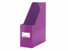 LEITZ Stojan na časopisy  Click&Store, purpurová