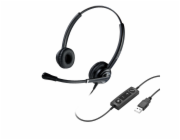 WELL Mairdi MRD-612D USB, náhlavka, dvouušní