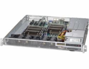 SUPERMICRO mini1U chassis 2x internal Drive Bays 2,5", 2x400W (Platinum)