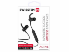 Swissten Sluchátka Bluetooth Active Černé