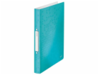 LEITZ Desky s 2kroužkovým mechanismem  WOW, ledově modrá