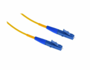 XtendLan FO patch LC-LC 1m 9/125, simplex, ultraflexibilní G.657.A1, LS0H, průměr 2mm, krátký vývod