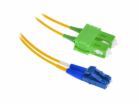 XtendLan FO patch LC-SC/APC 3m 9/125, duplex, ultraflexib...