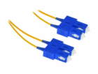 XtendLan FO patch SC-SC 1m 9/125, duplex, ultraflexibilní...