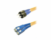 XtendLan FO patch ST-SC 1m 9/125 duplex, G.652d, LS0H