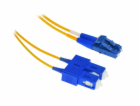 XtendLan FO patch LC-SC 1m 9/125, duplex, ultraflexibilní...
