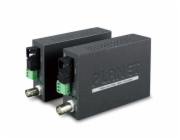 Planet VF-106G-KIT opto konvertor, 1x video (AHD/TVI/CVI/CVBS), 1x RS-485, singlemode (SC), pár