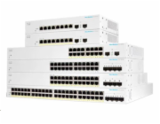 Cisco CBS250-8PP-D Cisco switch CBS250-8PP-D, 8xGbE RJ45, fanless, 45W, PoE