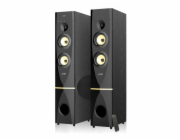FENDA F&D repro T-88X/ 2.0/ 300W/ černé/ dřevěné/ BT4.2/ FM rádio/ USB/ optický vstup/ dálkové ovládání/ Karaoke
