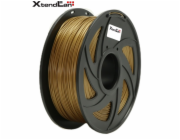 XtendLAN PLA 1,75mm zlatý 1kg XtendLan filament PLA 1kg zlatý