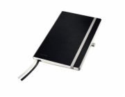LEITZ Zápisník  STYLE A5, měkké desky, linkovaný, saténově černá