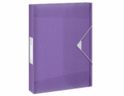 NOBO Box na dokumenty Esselte Colour Breeze, 25mm, levandulová