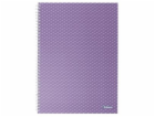 Blok Esselte Colour Breeze A4 linka, levandulový