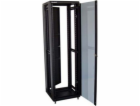 XtendLan 47U/800x1000 stojanový, černý, skleněné dveře, p...