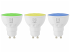 IMMAX NEO SMART sada 3x žárovka LED GU10 6W RGB+CCT barev...