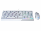 MSI herní set klávesnice s myší VIGOR GK30 COMBO WHITE/ d...