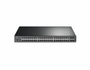TP-Link OMADA JetStream switch TL-SG3452P (48xGbE, 4xSFP, 48x PoE+, 384W, 2xconsole)