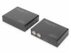 DIGITUS HDMI HDBaseT 2.0 KVM Extender Set, 100 m