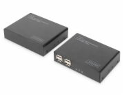 DIGITUS HDMI HDBaseT 2.0 KVM Extender Set, 100 m