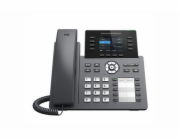 Grandstream GRP2634 SIP telefon, 2.8" TFT bar. displej, 4 SIP účty, 10 pr. tl., 2x10/100Mb, WiFi, BT