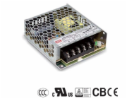 MEANWELL LRS-75-12, průmyslový napájecí spínaný zdroj uzavřený 12V 75W