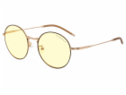 GUNNAR kancelářske/herní brýle ELLIPSE BLACK/GOLD * jantá...
