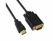 PremiumCord kabel s HDMI na VGA převodníkem, 2m