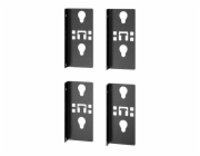 Easy Rack PDU mounting bracket,single width, 2pair