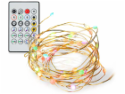 NEDIS Wi-Fi chytrý LED řetěz/ 5W/ 5VDC/ IP44/ 400lm/ RGB/...