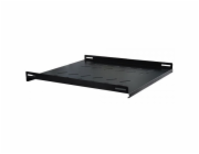 Police XtendLan BPOLICE6055-BLACK Police, 19", výška 1U, 550mm, pro stojanové rozvaděče, nosnost 50kg, černá BPOLICE6055-BLACK XtendLan Police 550mm pro stojanové rozvaděče ECO hloubky 800mm, 50kg nos